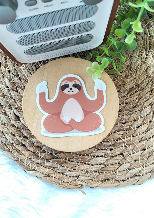 Sticker | Meditating Sloth